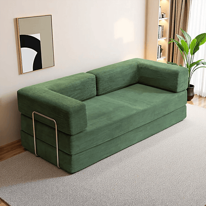 Foldable sofa bed with a removable backrest - DailyBasicNeeds.com