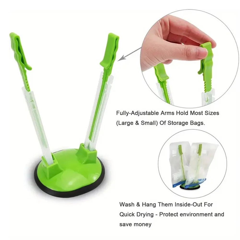Food Storage Bag Holder - DailyBasicNeeds.com