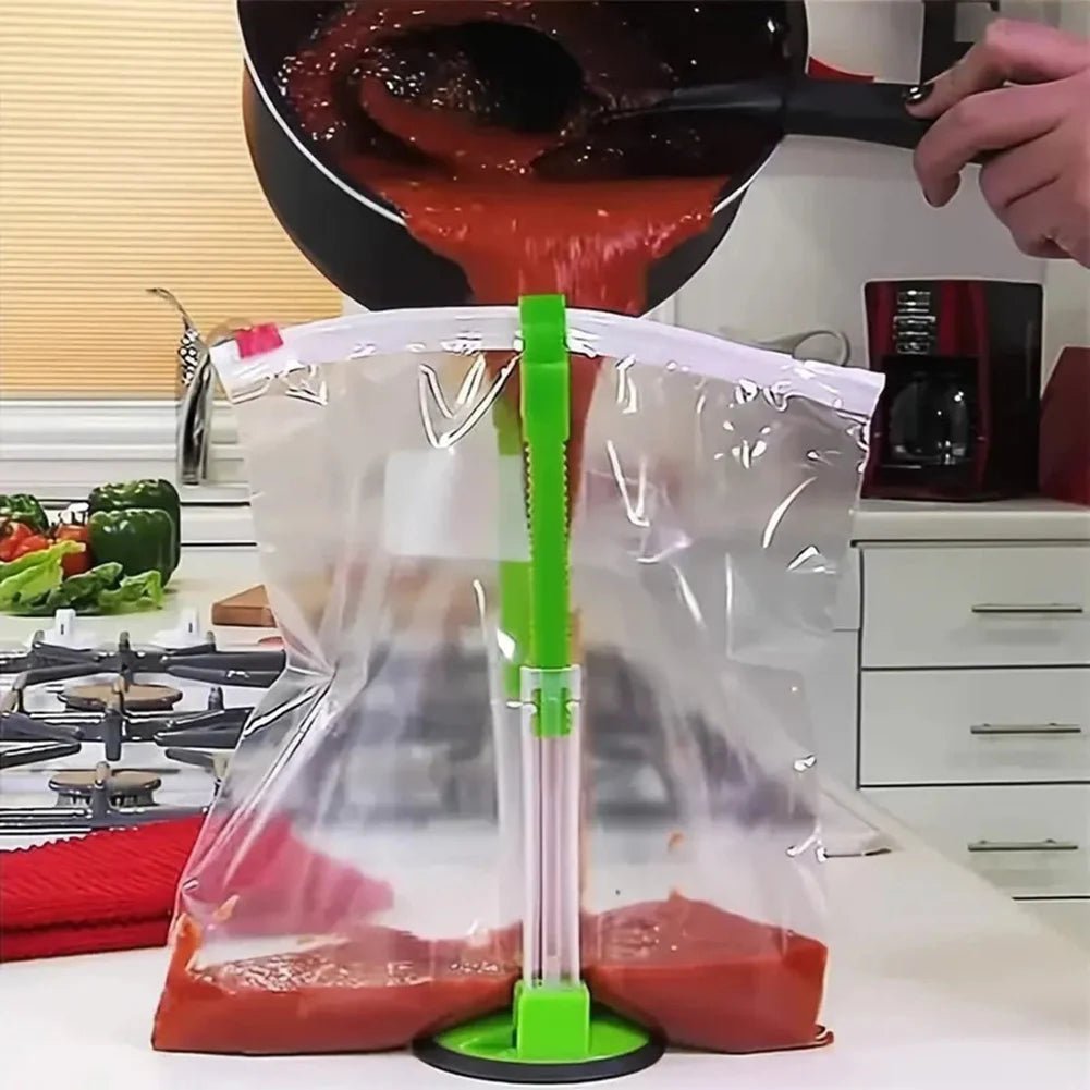 Food Storage Bag Holder - DailyBasicNeeds.com