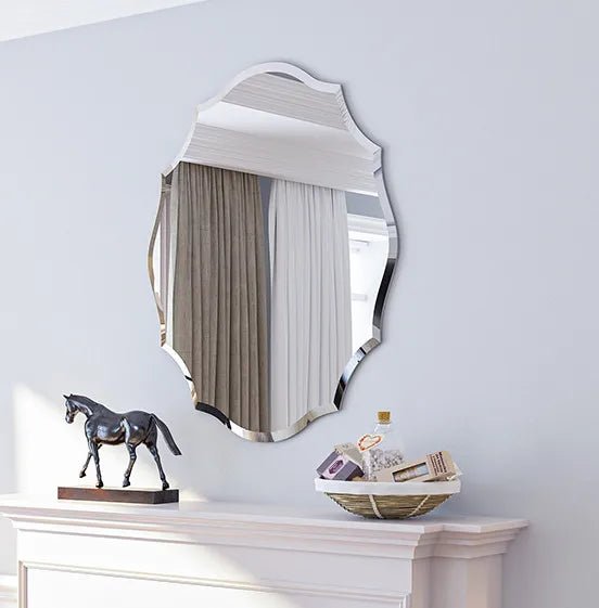 Frameless Wall Mirror - DailyBasicNeeds.com