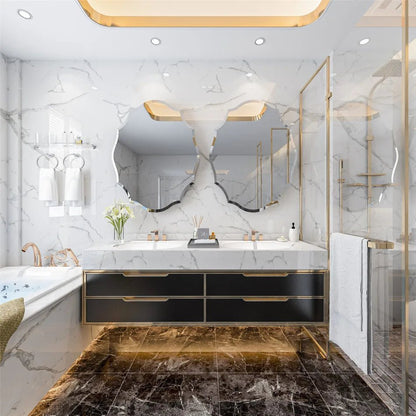 Frameless Wall Mirror - DailyBasicNeeds.com