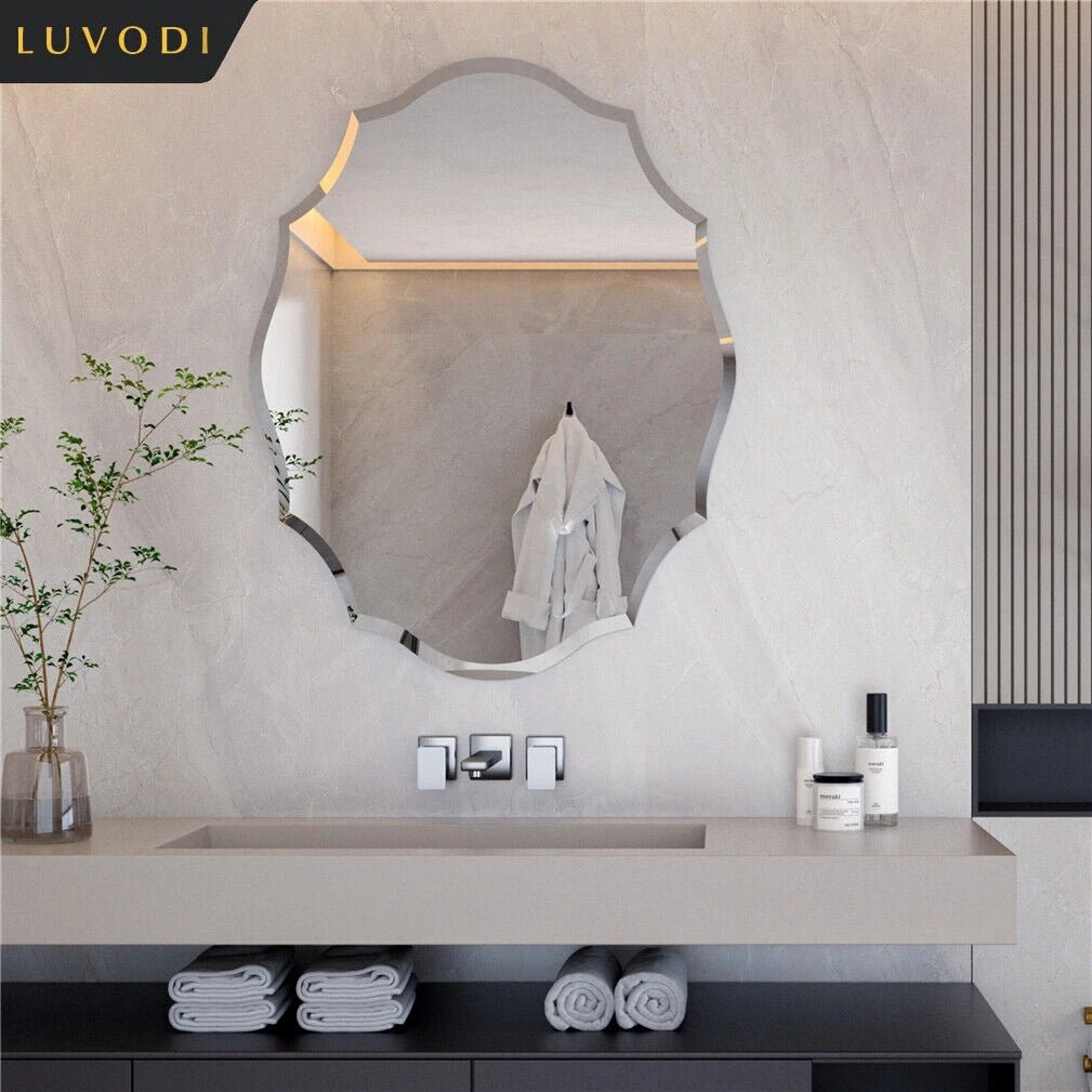 Frameless Wall Mirror - DailyBasicNeeds.com
