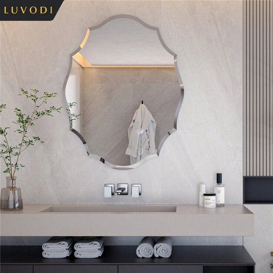 Frameless Wall Mirror - DailyBasicNeeds.com