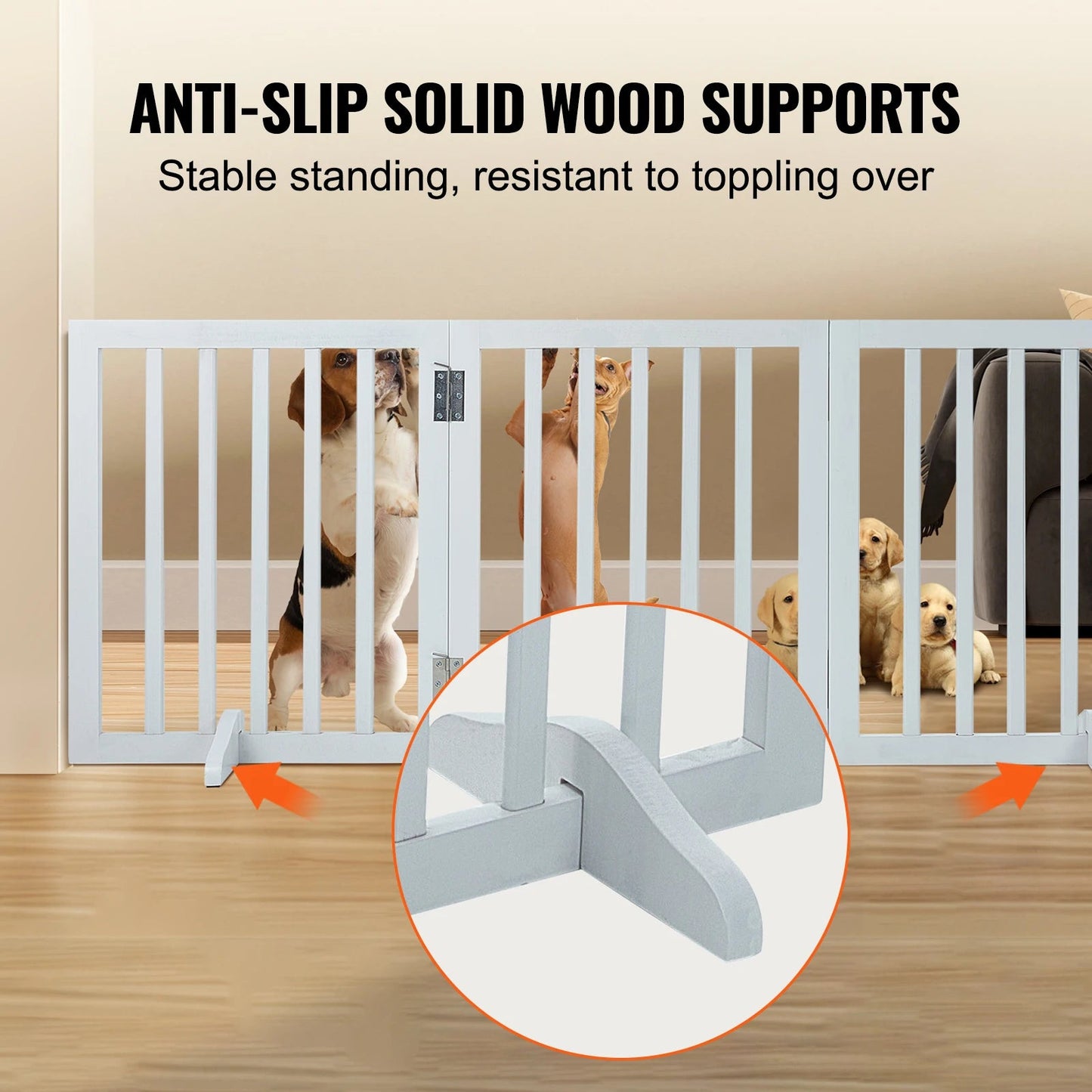 Free Standing Dog Gate - DailyBasicNeeds.com