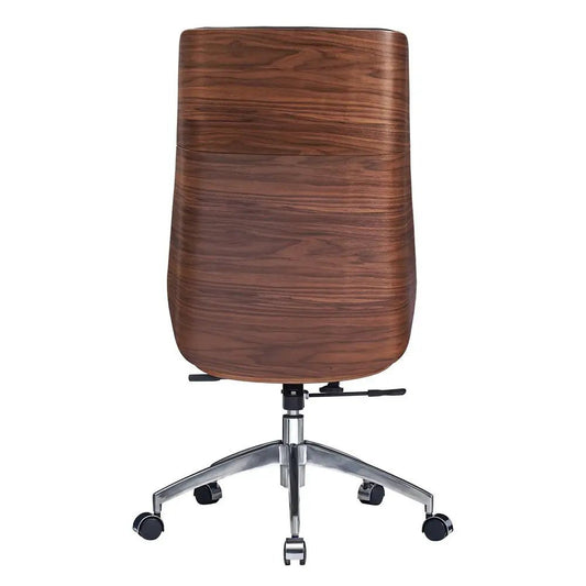 Genuine Leather Office Chair - DailyBasicNeeds.com