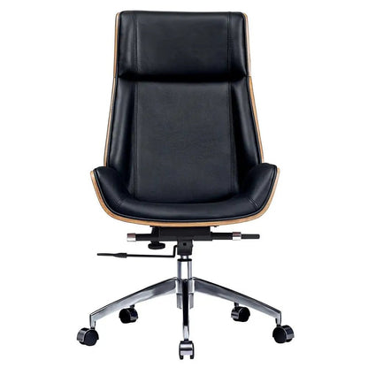 Genuine Leather Office Chair - DailyBasicNeeds.com