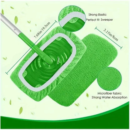 Green Cloth Mop - DailyBasicNeeds.com