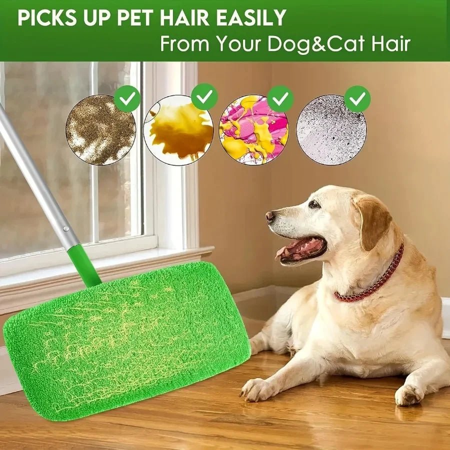Green Cloth Mop - DailyBasicNeeds.com