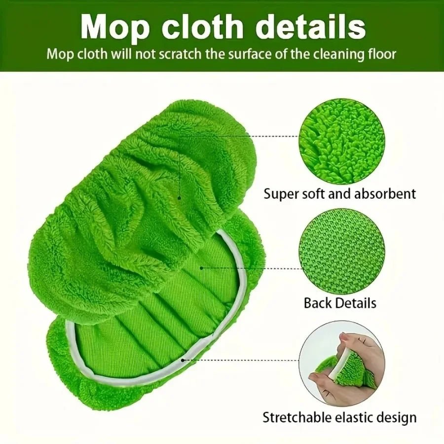Green Cloth Mop - DailyBasicNeeds.com