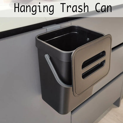 Hanging Trash Can Under Sink - DailyBasicNeeds.com