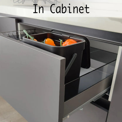 Hanging Trash Can Under Sink - DailyBasicNeeds.com