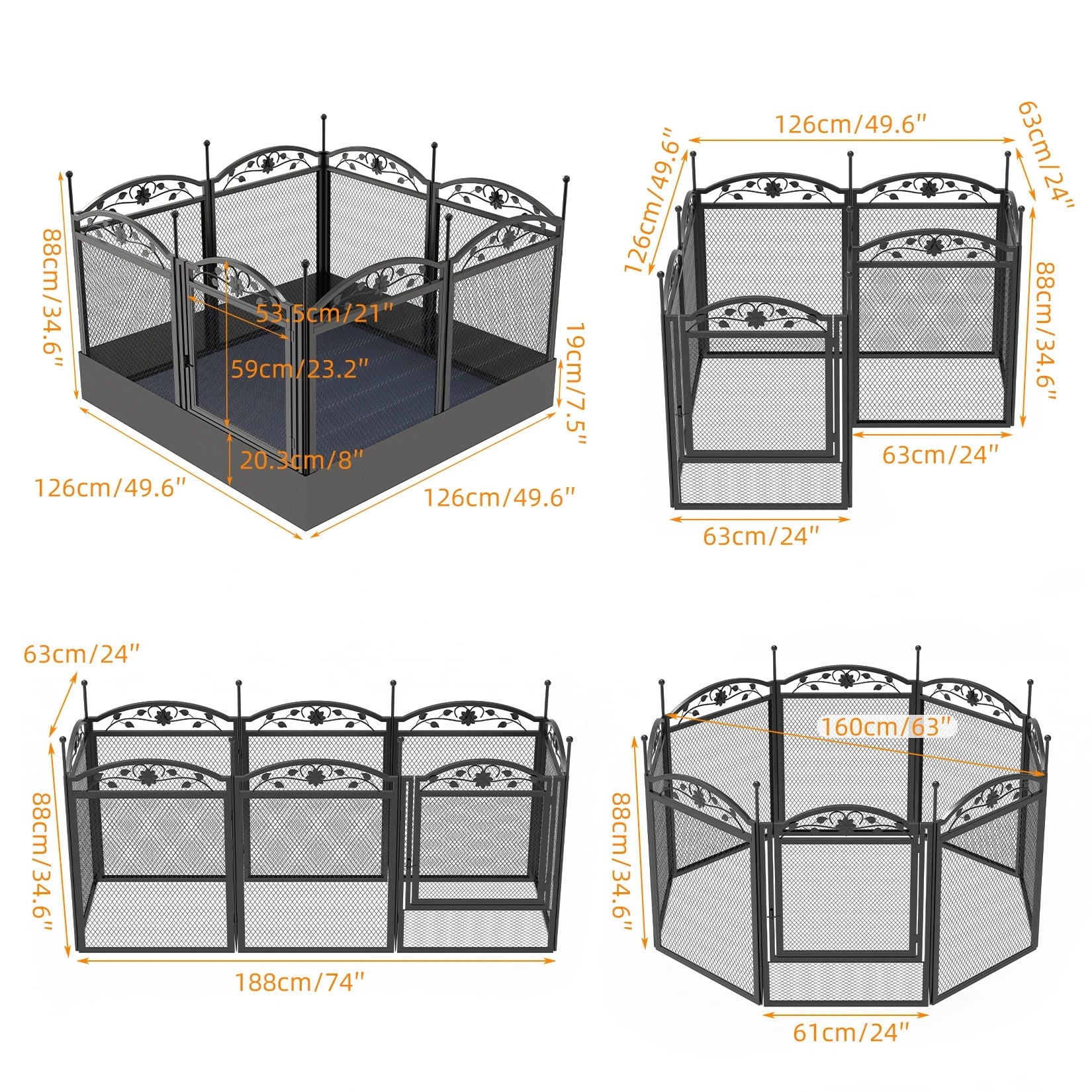Heavy Duty Dog Playpen - DailyBasicNeeds.com