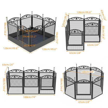Heavy Duty Dog Playpen - DailyBasicNeeds.com