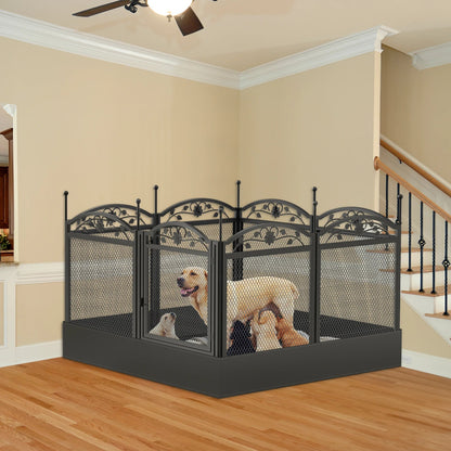 Heavy Duty Dog Playpen - DailyBasicNeeds.com