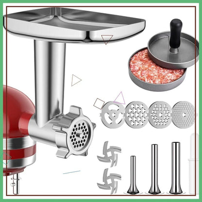 Heavy - Duty Metal Meat Grinder Attachment for Stand Mixers (Copy) - DailyBasicNeeds.com