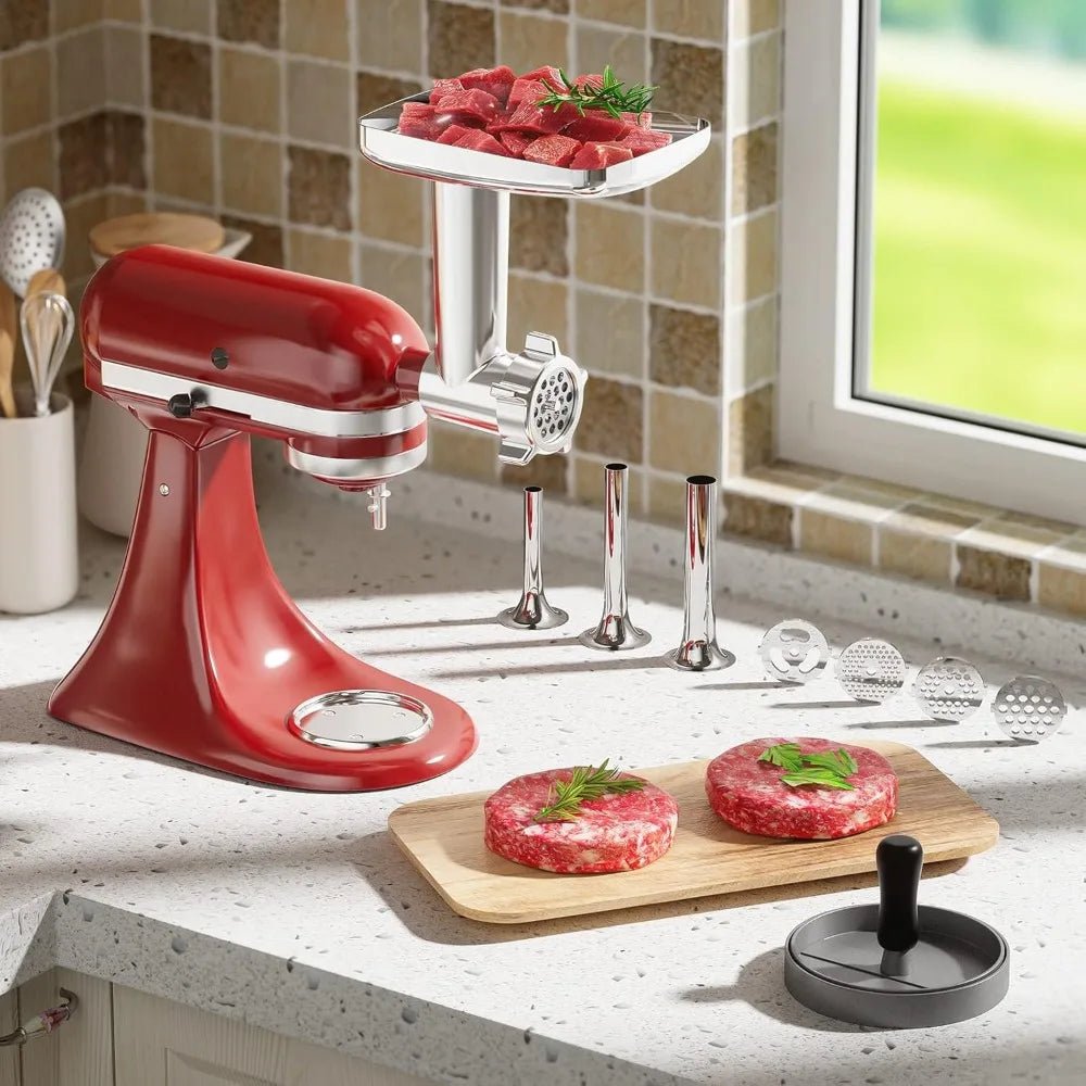 Heavy - Duty Metal Meat Grinder Attachment for Stand Mixers (Copy) - DailyBasicNeeds.com