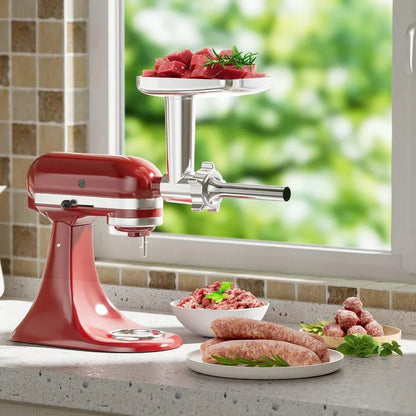 Heavy - Duty Metal Meat Grinder Attachment for Stand Mixers (Copy) - DailyBasicNeeds.com