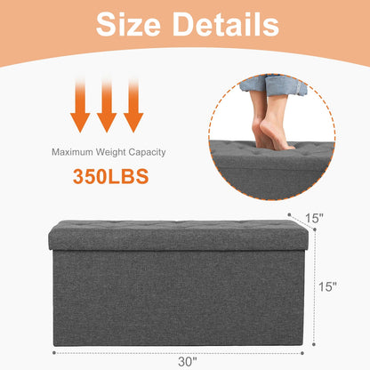 Hidden Storage Footstool - DailyBasicNeeds.com