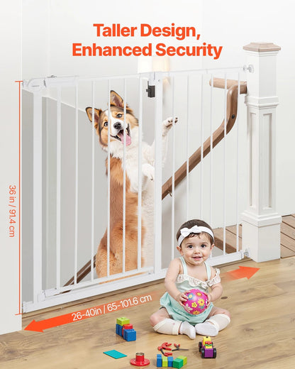 High Dog Gate Easy Step Walk Thru - DailyBasicNeeds.com