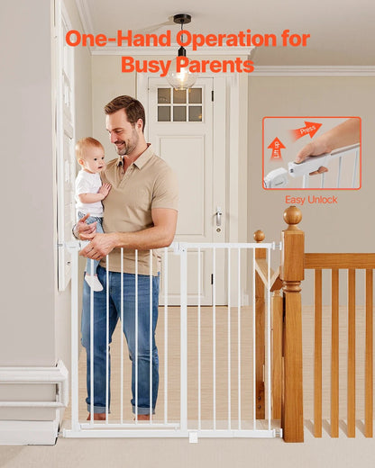 High Dog Gate Easy Step Walk Thru - DailyBasicNeeds.com