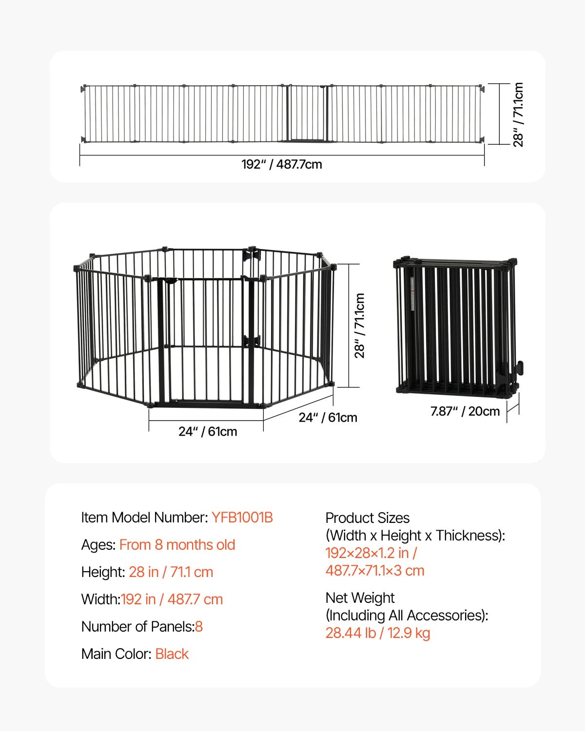 High Dog Gate Easy Step Walk Thru - DailyBasicNeeds.com