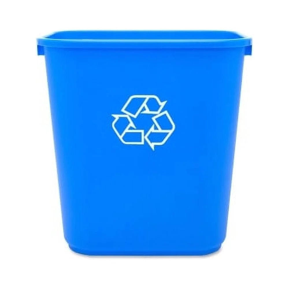Indoor Outdoor Recycling Wastebasket - DailyBasicNeeds.com