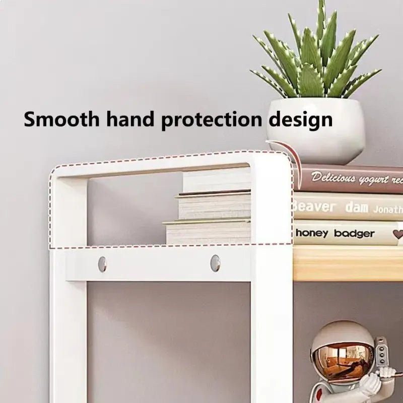Iron Office Desk Storage Rack - DailyBasicNeeds.com