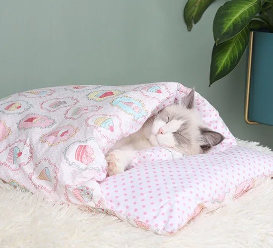 Japanese Cat Bed - DailyBasicNeeds.com