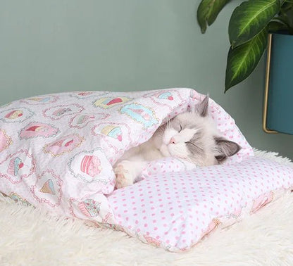 Japanese Cat Bed - DailyBasicNeeds.com