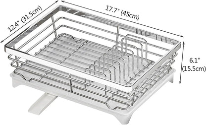 Kitchen Countertop Dish Rack - DailyBasicNeeds.com