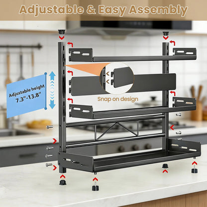 Kitchen Spice Rack - DailyBasicNeeds.com