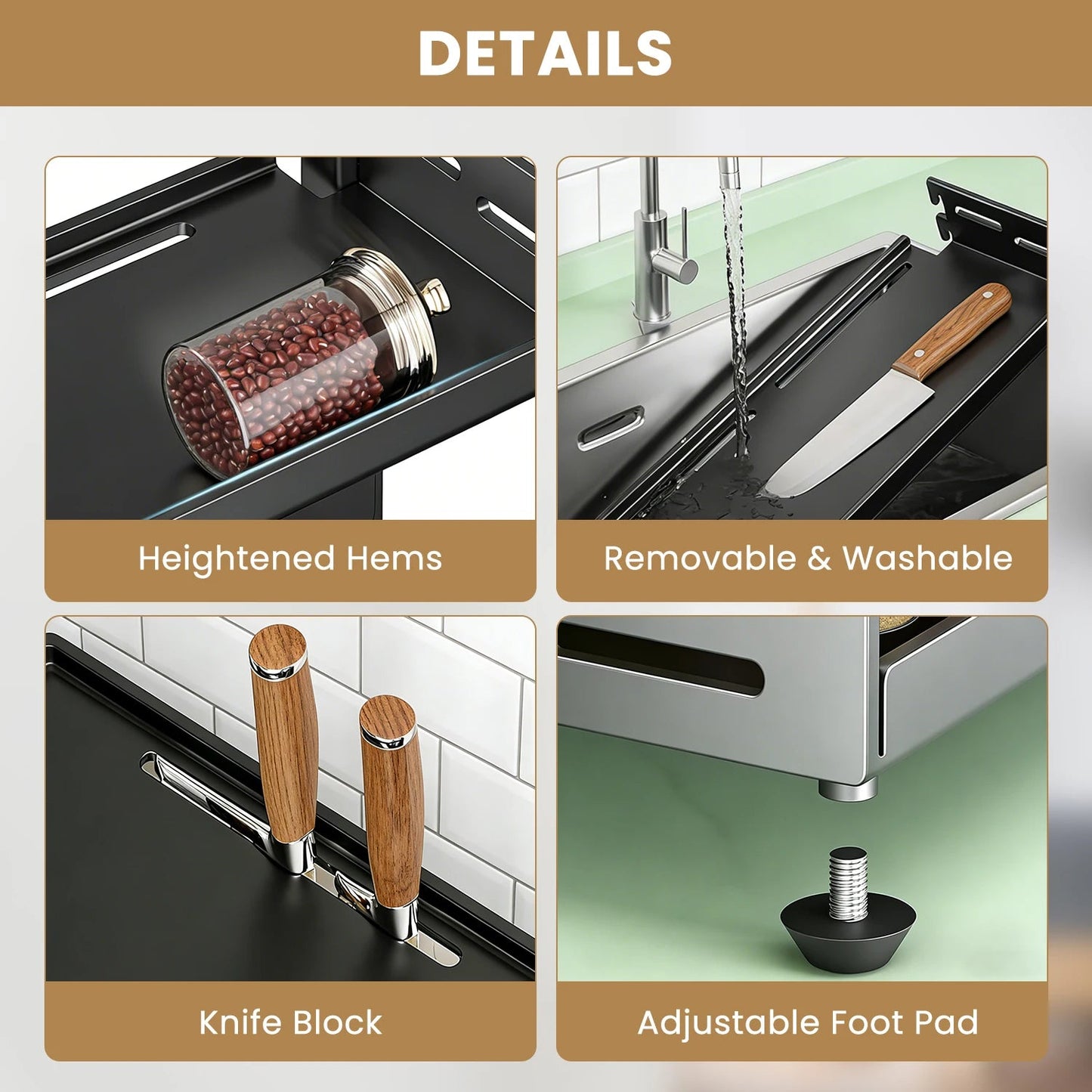 Kitchen Spice Rack - DailyBasicNeeds.com
