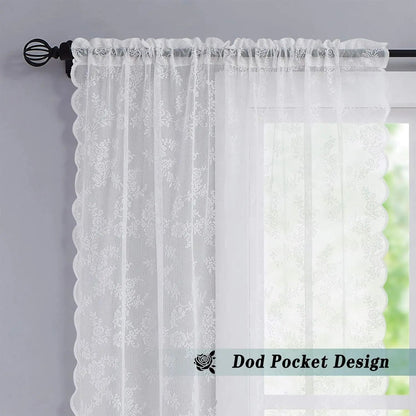 Lace Curtain - DailyBasicNeeds.com
