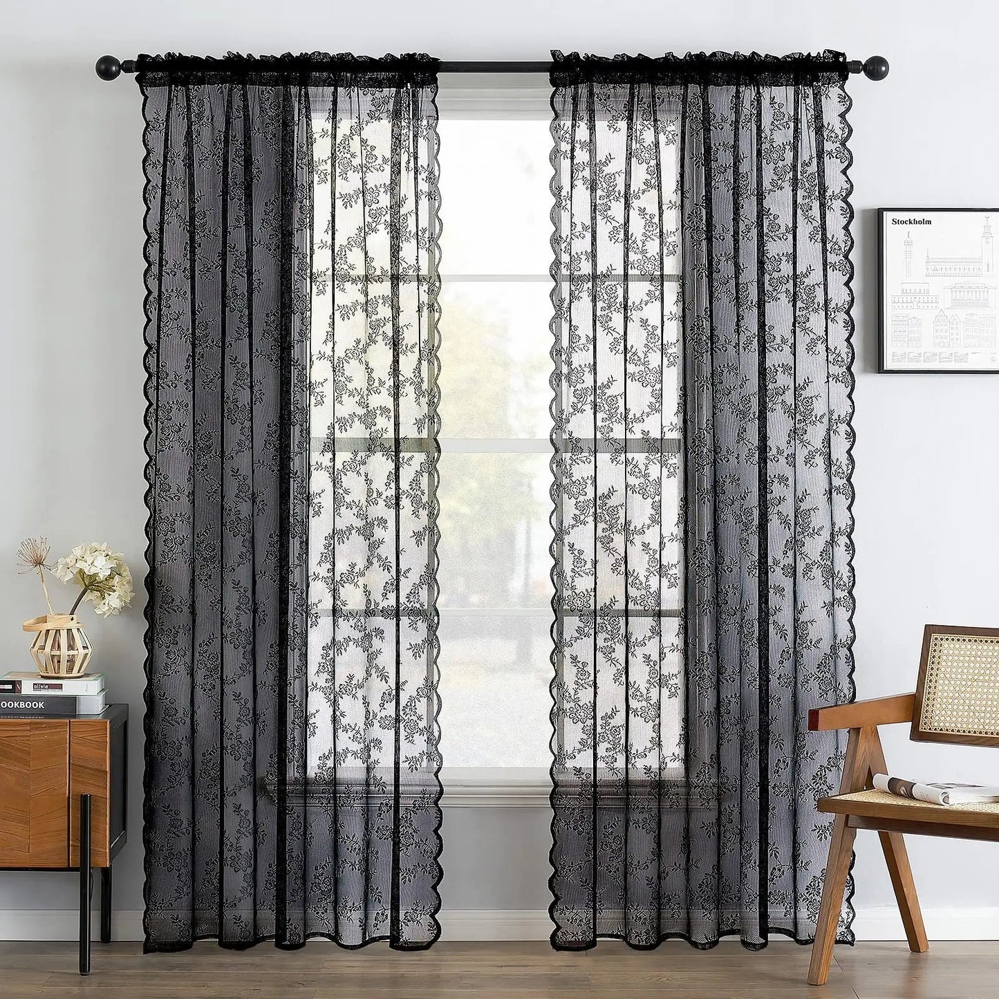 Lace Curtain - DailyBasicNeeds.com
