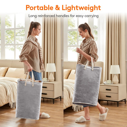 Large Collapsible Laundry Basket - DailyBasicNeeds.com