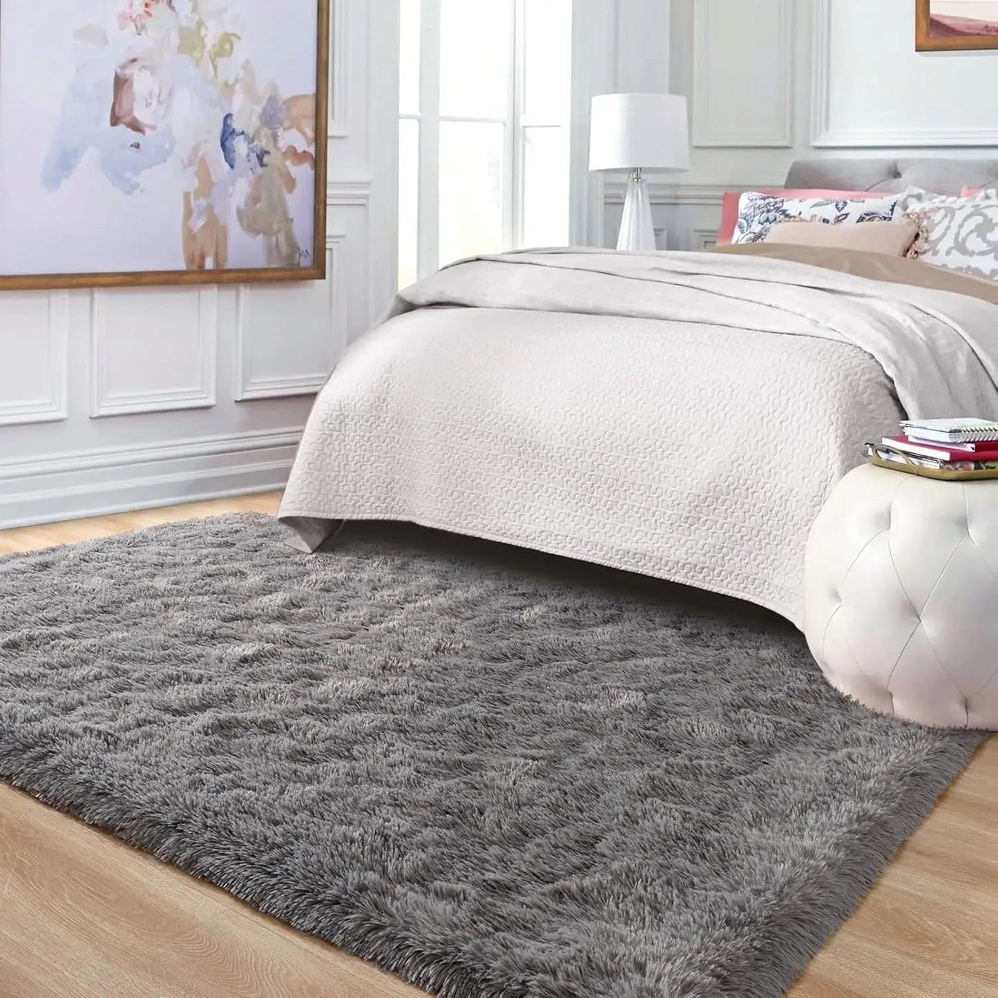 Large Fluffy Carpet - DailyBasicNeeds.com