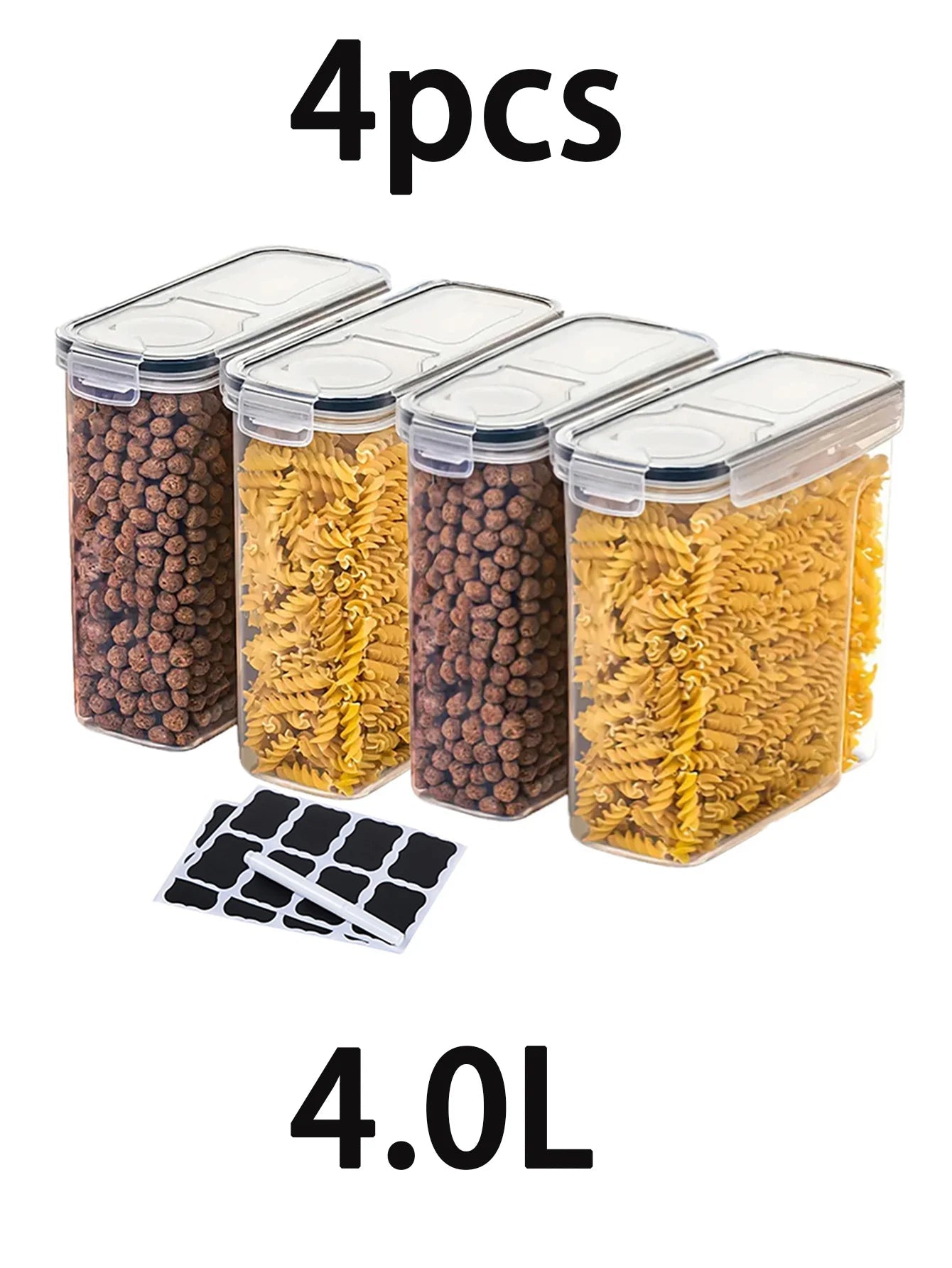 Large Food Storage Containers With Lids - DailyBasicNeeds.com