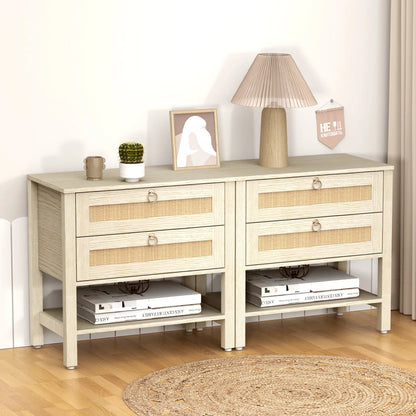 Large Nightstand with Drawer - DailyBasicNeeds.com