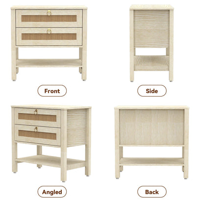 Large Nightstand with Drawer - DailyBasicNeeds.com