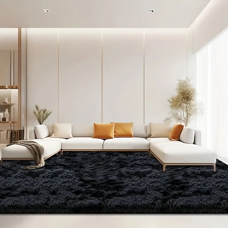 Large plush area rug - DailyBasicNeeds.com