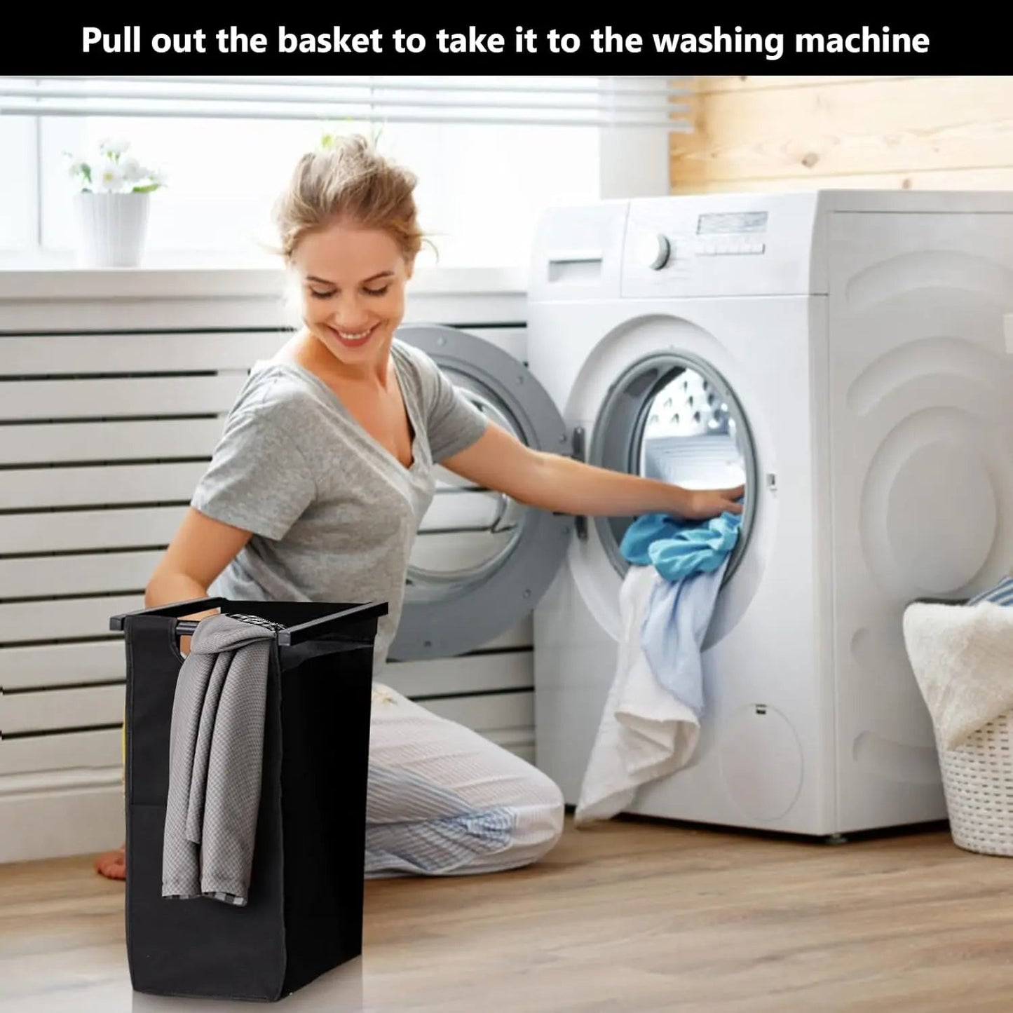 Laundry Basket Organizer - DailyBasicNeeds.com