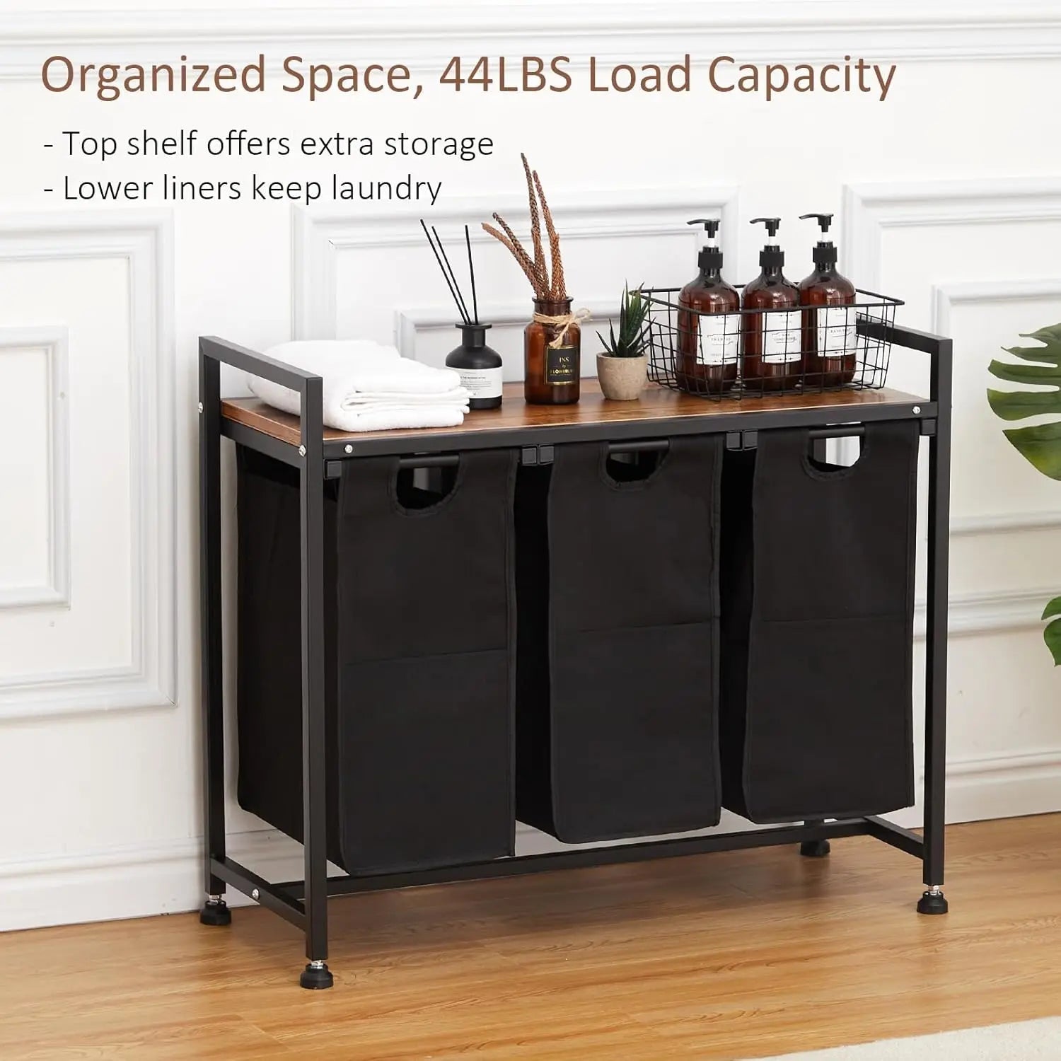 Laundry Basket Organizer - DailyBasicNeeds.com