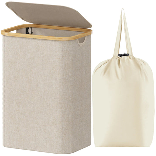 Laundry Basket with Lid - DailyBasicNeeds.com