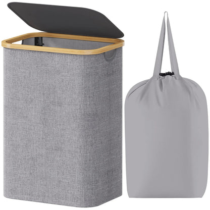 Laundry Basket with Lid - DailyBasicNeeds.com