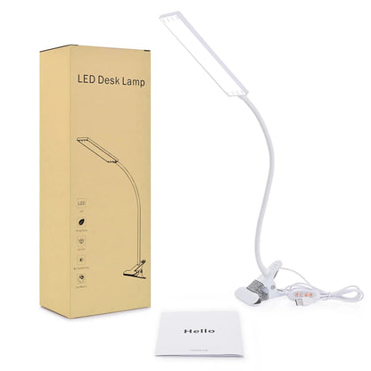 LED Clip - On Desk Lamp - DailyBasicNeeds.com