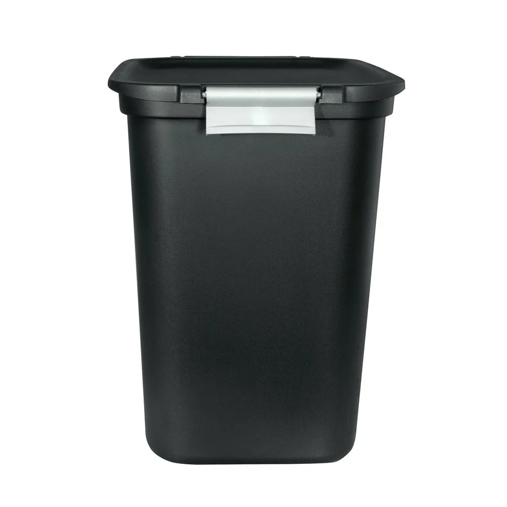 Locking Lid Trash Can - DailyBasicNeeds.com