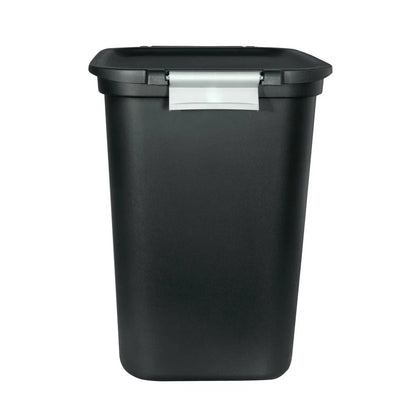 Locking Lid Trash Can - DailyBasicNeeds.com