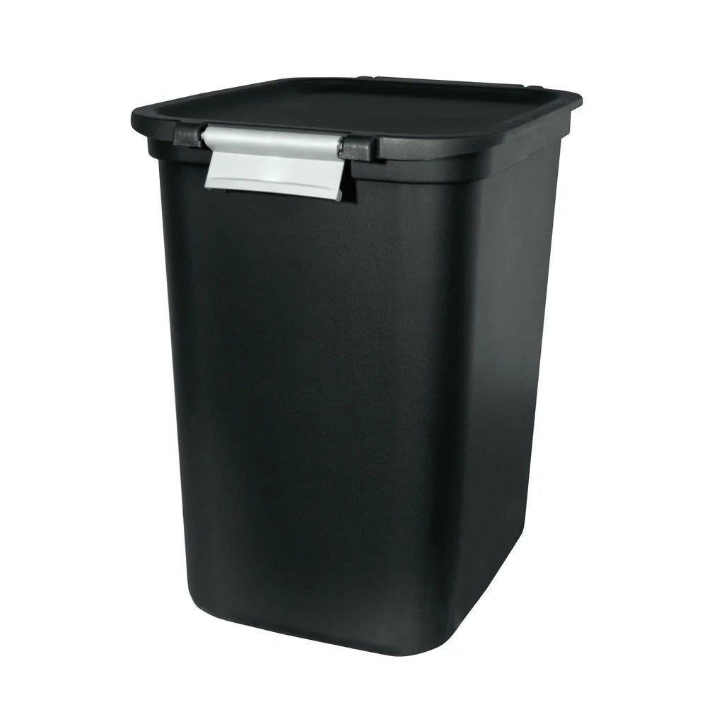 Locking Lid Trash Can - DailyBasicNeeds.com