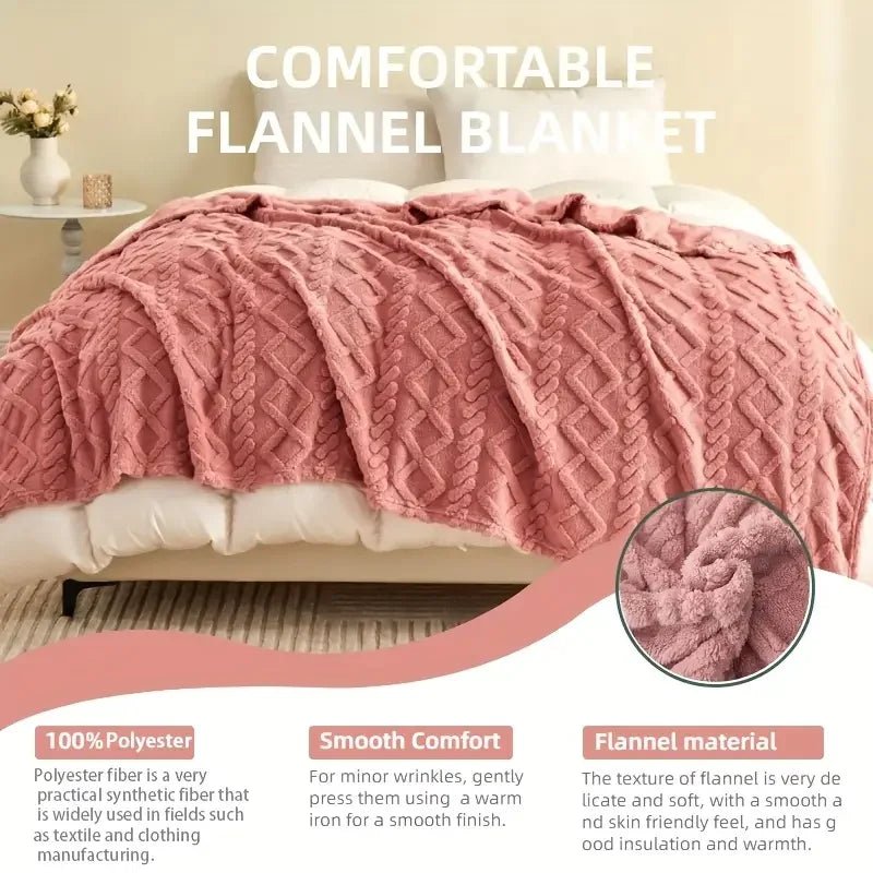 Luxurious Fleece Blanket - DailyBasicNeeds.com