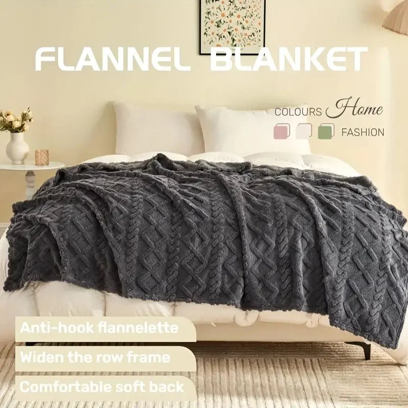 Luxurious Fleece Blanket - DailyBasicNeeds.com
